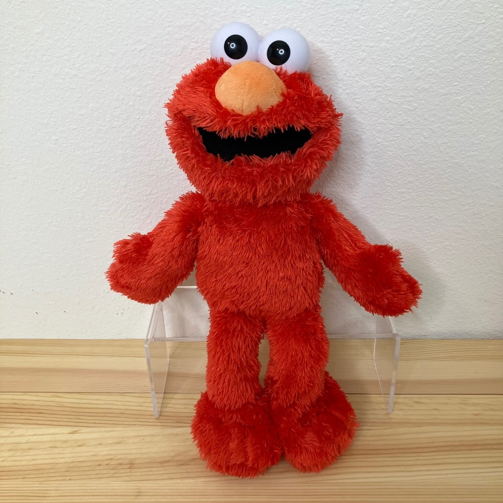 Sesame Street Tickle Me Elmo Red Plush Toy Just Play‎ 2024 Tested WORKS 13.5"